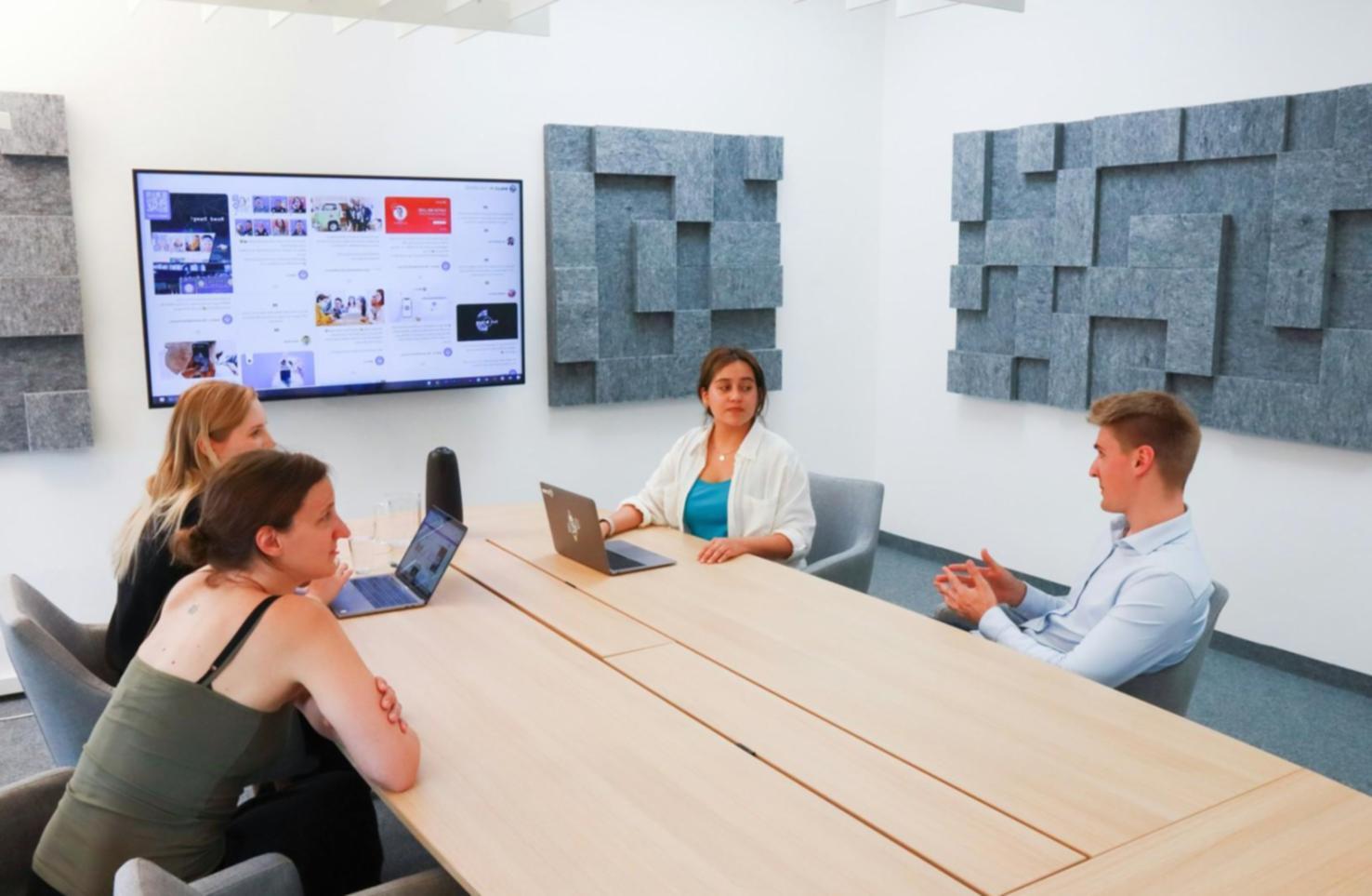 Financial planning workspace with charts and calculations