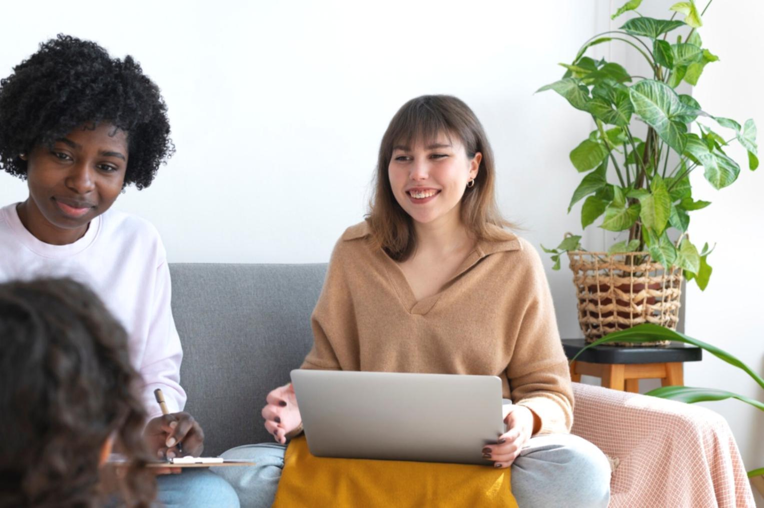 Organized financial planning workspace with charts and analysis tools